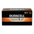 THE DURACELL COMPANY 01601 Duracell Coppertop 9-Volt Alkaline Batteries, Box Of 12