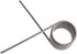 Associated Spring Raymond T135270825L 270° Deflection Angle, 1.301" OD, 0.135" Wire Diam, 3 Coils, Torsion Spring