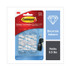 3M/COMMERCIAL TAPE DIV. Command™ 17006CLRES Clear Hooks and Strips, Mini, Plastic, 0.5 lb Capacity, 6 Hooks and 8 Strips/Pack