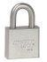 American Lock A5100KA-44832 Padlock: Steel, Keyed Alike, 1-1/2" Wide, Chrome-Plated