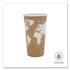 ECO-PRODUCTS,INC. EP-BHC20-WA World Art Renewable and Compostable Hot Cups, 20 oz, Paper, Brown/White, 50/Pack, 20 Packs/Carton