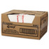 CHICOPEE, INC Chix® 8252 Food Service Towels, Cotton, 13 x 21, White/Red, 150/Carton