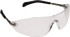 MCR Safety S2210 Safety Glass: Scratch-Resistant, Clear Lenses, Frameless, UV Protection