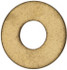 Value Collection FWUIB087-025BX 7/8" Screw Standard Flat Washer: Brass, Plain Finish