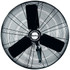 Air King 9025 24" Blade, 1/4 hp 5,130 Max CFM, Oscillating Wall Fan