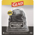 CLOROX SALES CO. Glad® 78952 Guaranteed Strong Large Drawstring Trash Bags, Three-Ply, 30 gal, 1.05 mil, 30" x 33", Black, 90/Carton