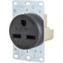 Bryant Electric 9630FR Straight Blade Single Receptacle: NEMA 6-30R, 30 Amps, Grounded