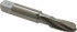 Emuge AW483000.5763 1/16-27 NPT, 15° Helix, 3 Flutes, Modified Bottoming Chamfer, Bright Finish, High Speed Steel, Spiral Flute Pipe Tap