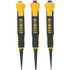 DeWALT DWHT58018 Punch Sets; Set Type: Nail ; Material: Steel ; Container Type: None ; Maximum Punch Size (Decimal Inch): 0.09375 ; Includes: 1/16 in, 1/32 in, 3/32 in Tips ; Number Of Pieces: 3