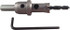 Disston E0102368 Hole Saw: 1-1/8" Saw Dia, 3/16" Cut Depth