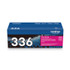 BROTHER INTL. CORP. TN336M TN336M High-Yield Toner, 3,500 Page-Yield, Magenta
