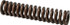 Associated Spring Raymond 105-518 Die Spring: 1" Hole Dia, 1/2" Rod Dia, 4-1/2" Free Length, Gold