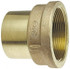 NIBCO B029350 Cast Copper Pipe Adapter: 2-1/2" Fitting, FTG x F, Pressure Fitting
