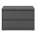 ALERA HLF4229CC Lateral File, 2 Legal/Letter-Size File Drawers, Charcoal, 42" x 18.63" x 28"
