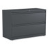 ALERA HLF4229CC Lateral File, 2 Legal/Letter-Size File Drawers, Charcoal, 42" x 18.63" x 28"