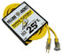 Southwire 2886 Power Cords; Cord Type: Extension Cord ; Overall Length (Feet): 25 ; Cord Color: Yellow ; Amperage: 15 ; Voltage: 125 ; Recommended Environment: Outdoor