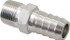 Ham-Let 3001307 Pipe Hose Connector: 1/2 x 3/8" Fitting, 316 Stainless Steel