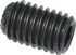 Unbrako 103245 Set Screw: M10 x 16 mm, Knurled Cup Point, Alloy Steel, Grade 45H