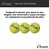 CHAMPION SPORT Sports TB3 Tennis Balls, 2.5" Diameter, Yellow, 3/Pack