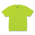 TENACIOUS HOLDINGS, INC. ergodyne® 21559 GloWear 8089 Non-Certified Hi-Vis T-Shirt, Polyester, 5X-Large, Lime