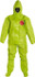 Dupont TK128TLY3X00020 Non-Disposable Rain & Chemical-Resistant Coverall: Lime, Hazmat