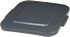 Rubbermaid FG353900GRAY Trash Can & Recycling Container Lid: Square, For 40 gal Trash Can