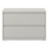 ALERA HLF4229LG Lateral File, 2 Legal/Letter-Size File Drawers, Light Gray, 42" x 18.63" x 28"