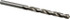 Precision Twist Drill 5999702 Taper Length Drill Bit: 0.4688" Dia, 118 °