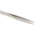 Value Collection 10308-SS Assembly Tweezer: Stainless Steel, Thin & Fine Point Tip, 4-7/16" OAL