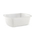 MEDLINE INDUSTRIES, INC. DYNEC80347C Medline Rectangular Plastic Washbasins, 6 Qt, Clear, Pack Of 50