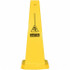 PRO-SAFE 03-600-11A Slippery, 12" Wide x 36" High, Polypropylene Cone Floor Sign