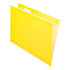 OFFICE DEPOT 314914OD  Brand Hanging Folders, Letter Size, Yellow, Box Of 25