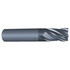 Eliminator 450-4375 Square End Mill: 7/16" Dia, 4 Flutes, 5/8" LOC, Solid Carbide