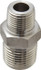 Ham-Let 3001264 Pipe Hex Plug: 1/2 x 3/8" Fitting, 316 Stainless Steel