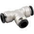 Aignep USA 50230N-8 Push-To-Connect Tube to Tube Tube Fitting: Union Tee