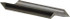 Accupro 00199786 1/2" Diam Single 90° Conical Point End Solid Carbide Split-End Blank