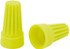 Ideal WT4-1 Standard Twist-On Wire Connector: Yellow, Flame-Retardant, 2 AWG
