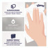 KIMBERLY-CLARK PROFESSIONAL Kleenex® 46321 Reveal Multi-Fold Towels, 2-Ply, 8 x 9.4, White, 16/Carton