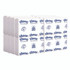 KIMBERLY-CLARK PROFESSIONAL Kleenex® 46321 Reveal Multi-Fold Towels, 2-Ply, 8 x 9.4, White, 16/Carton