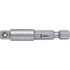 Wera 05311517001 Socket Adapter: Square-Drive to Hex Bit, 1/4" Hex Male, 1/4" Square Female