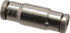 Norgren 120200300 Push-To-Connect Tube to Tube Tube Fitting: Pneufit Union, Straight, 3/16" OD