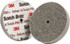 3M Deburring Wheel:  2" Dia,  1" Face Width,  1/4" Hole,  Density 6 N/A Ceramic 7100053417