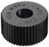 MSC PHS-064 Standard Knurl Wheel: 1-1/4" Dia, 80 ° Tooth Angle, Straight, High Speed Steel