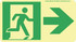 AccuformNMC 50F-1SN-R Exit Sign: