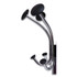 ALBA PMCLAS Chromy Coat Stand, 12 Knobs, 16w x 16d x 70.5h, Chrome/Black