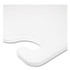 CFS BRANDS San Jamar® CB152012WH Cut-N-Carry Color Cutting Boards, Plastic, 20 x 15 x 0.5, White