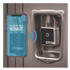 MASTER LOCK COMPANY 4400D 4400D Bluetooth Padlock, Indoor, Black/Silver, 1.9" Width