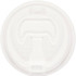 DART DCC16RCL Cup Lid: Dome, Polystyrene, White