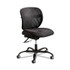 SAFCO PRODUCTS 3397BV Vue Intensive-Use Mesh Task Chair, Supports Up to 500 lb, 18.5" to 21" Seat Height, Black Vinyl Seat/Back, Black Base