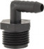 Green Leaf EL 3438 GP Garden Hose Fitting: Male Hose to Barb, 3/4" MGHT, Polypropylene